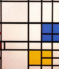 Motief Mondriaan - Compositie London